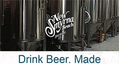 Desktop Screenshot of newsmyrnabrewing.com